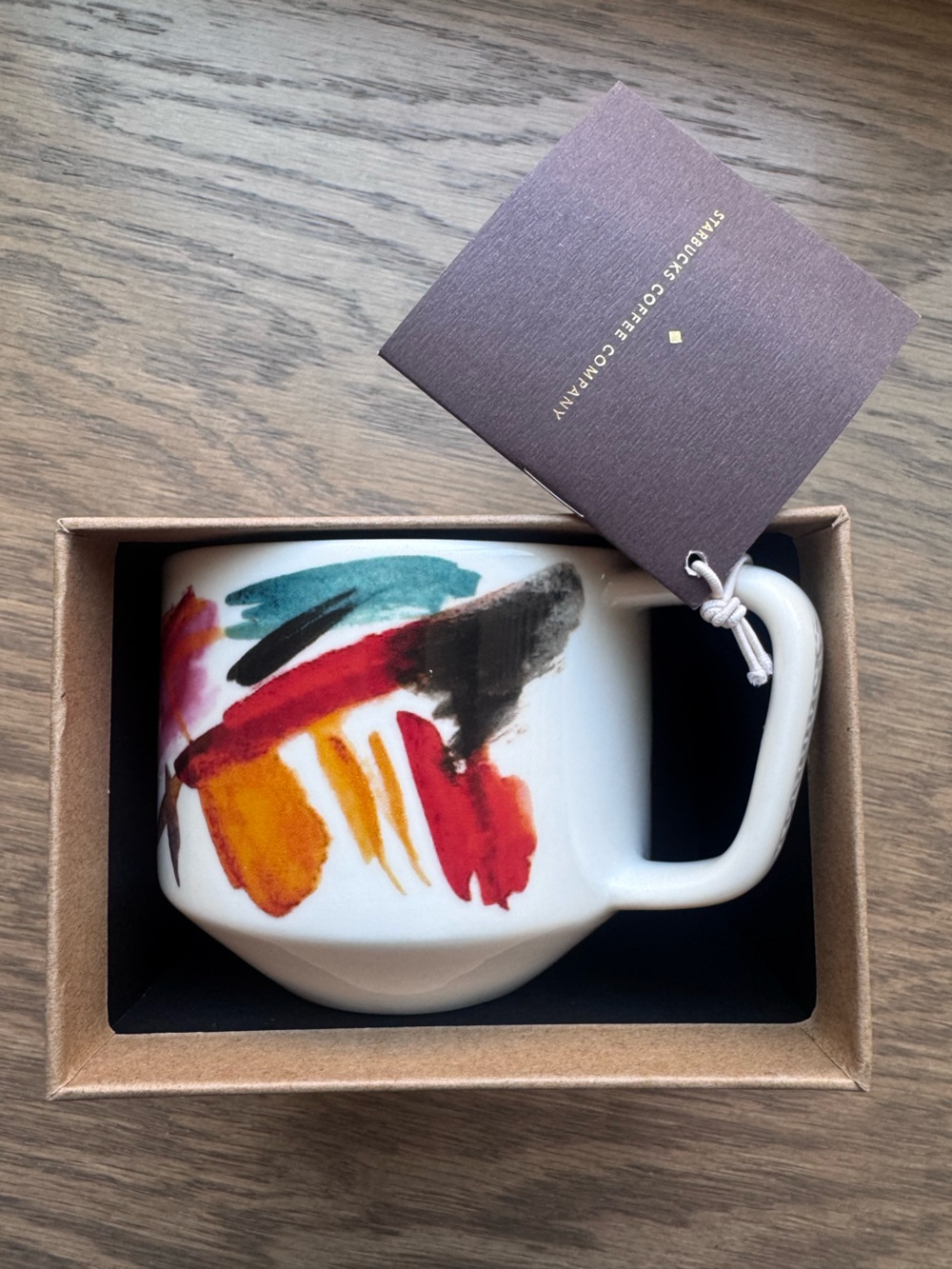Starbucks Artisan Series "A Story Of Baristas" Coffee Cup Mug 05/08 12 oz